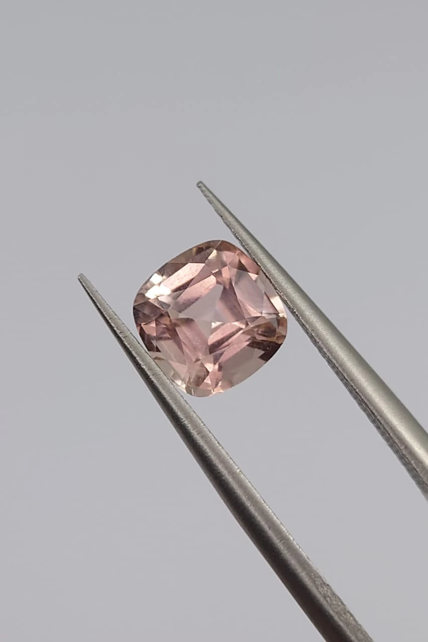 1.4ct Natural Tourmaline Cushion Cut From Afghanistan — view 4